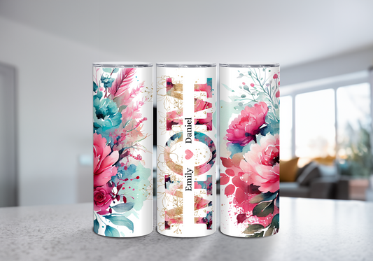 Mom Custom 20 oz Skinny Tumbler