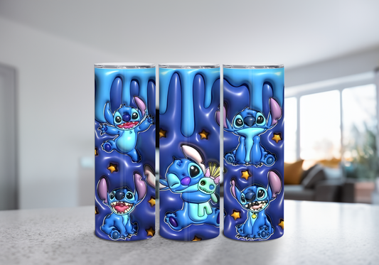 3D Stitch 20 oz Tumbler