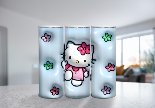3D Hello Kitty 20 oz Tumbler