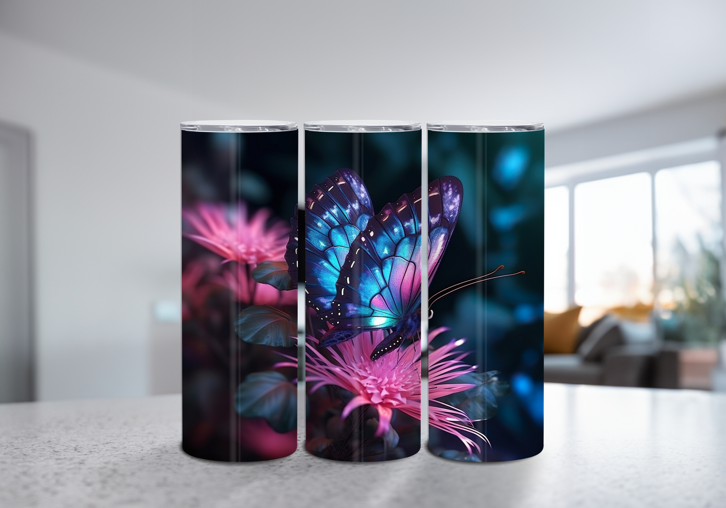 Butterfly 20 oz Tumbler
