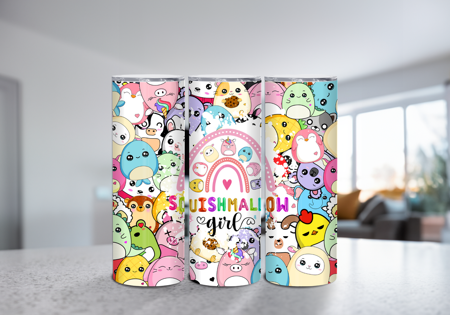 Squishmallow Girl 20 oz Tumbler