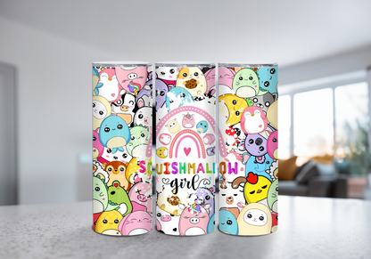 Squishmallow Girl 20 oz Tumbler