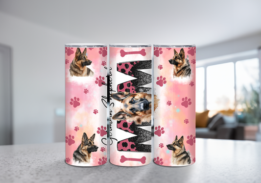 German Shepherd Mom 20 oz Tumbler