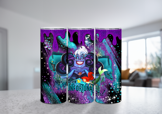 Ursela Poor Unfortunate Souls 20 oz Tumbler
