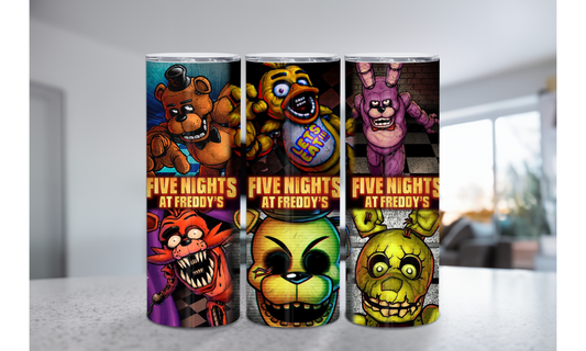Five Nights At Freddy's 20 oz Tumbler