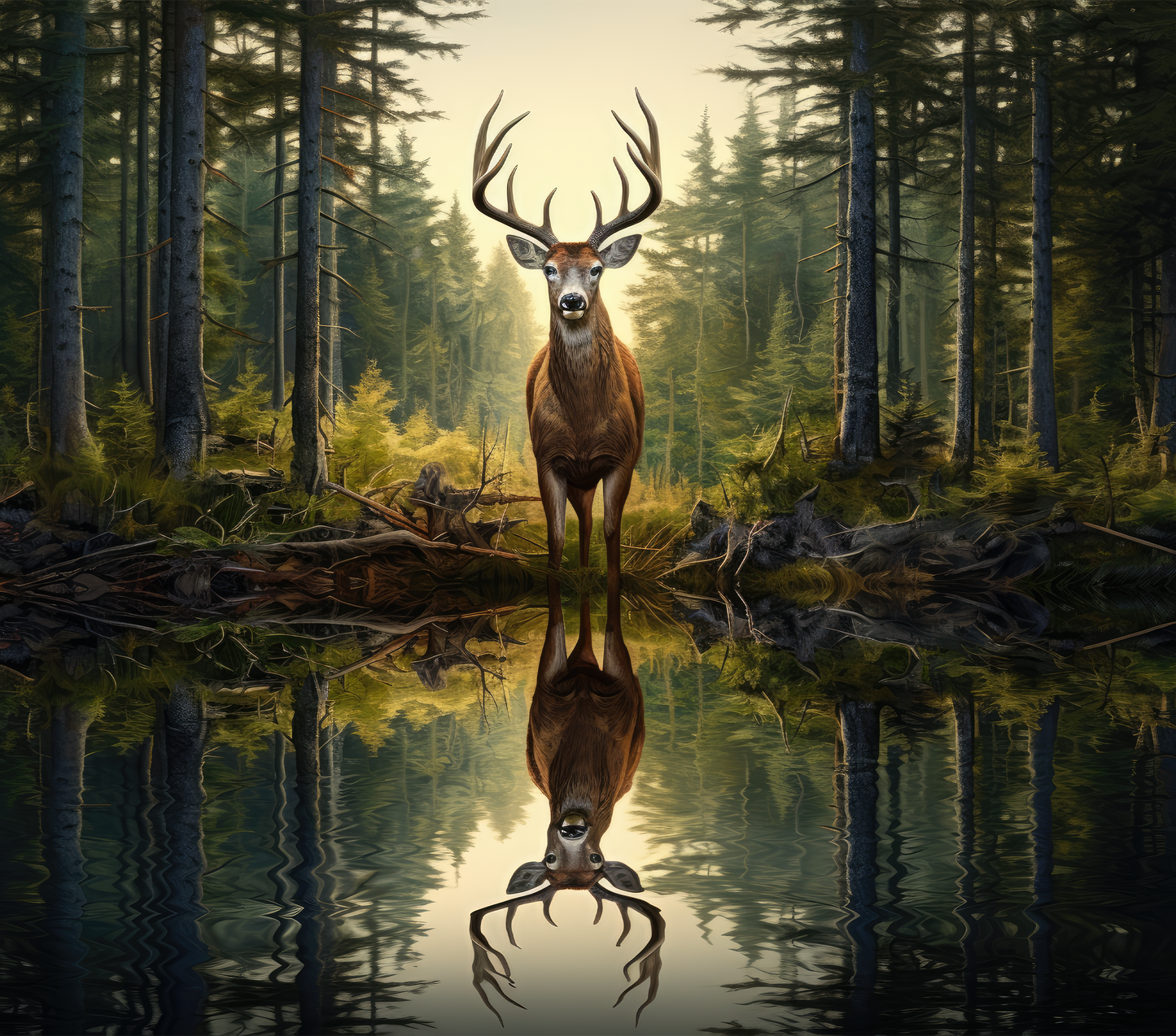 Deer 20 oz Tumbler