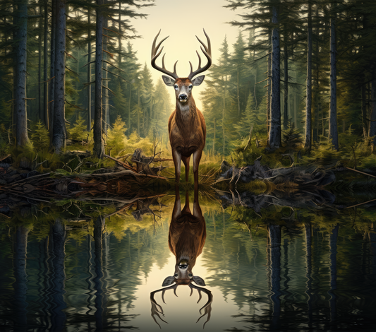 Deer 20 oz Tumbler